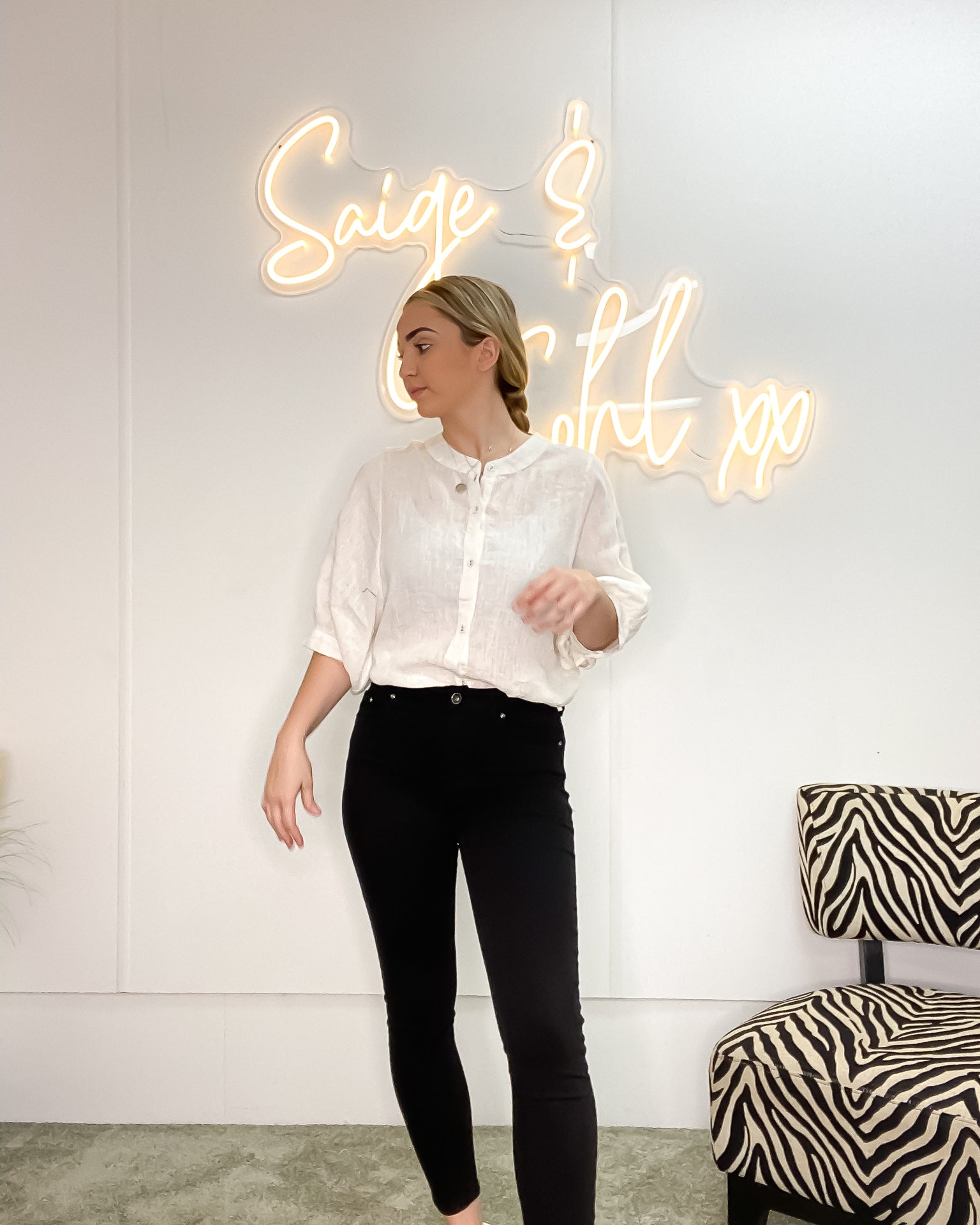 Anna High Rise Jean - Saige & Sohl