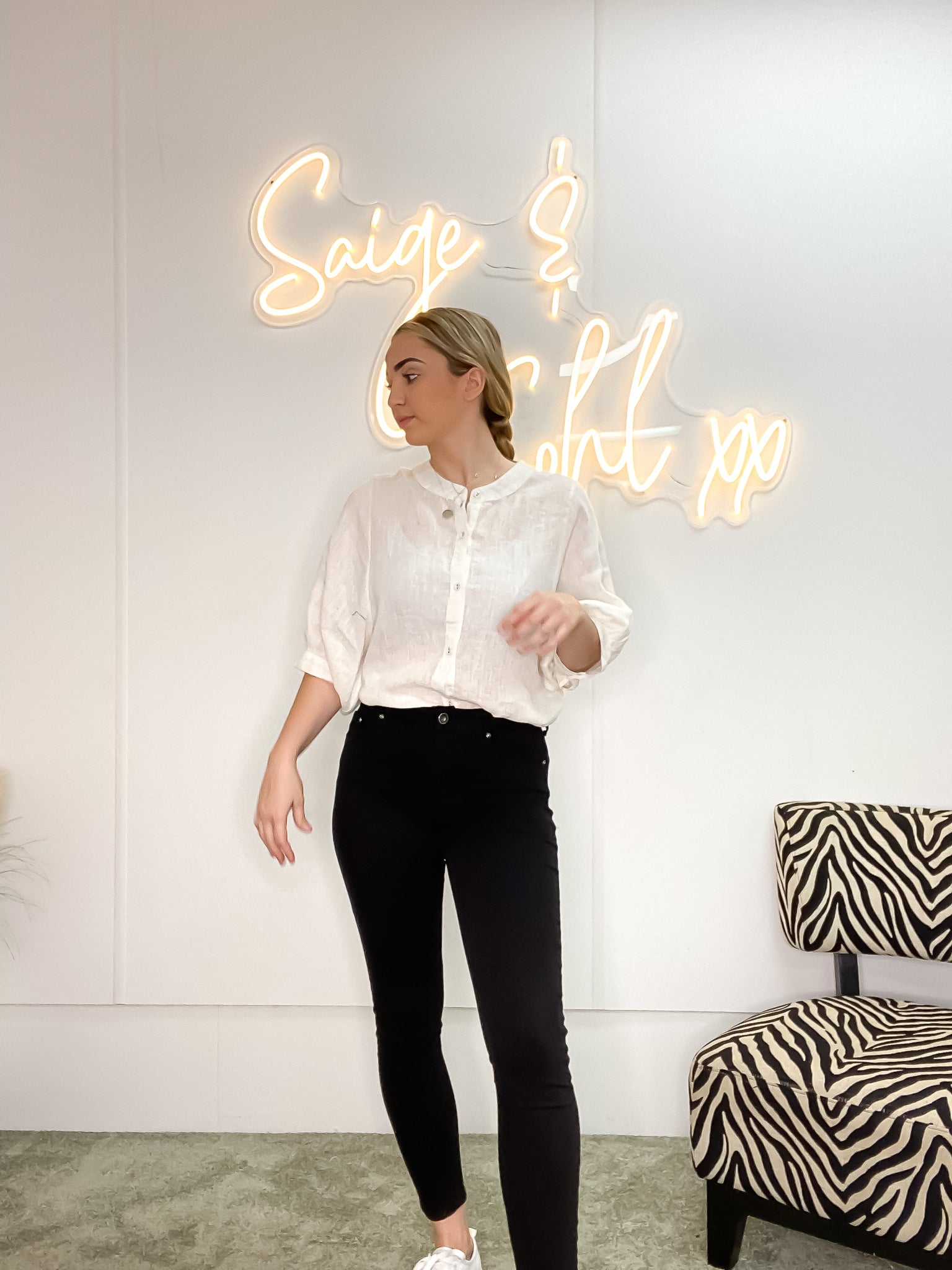 Anna High Rise Jean - Saige & Sohl