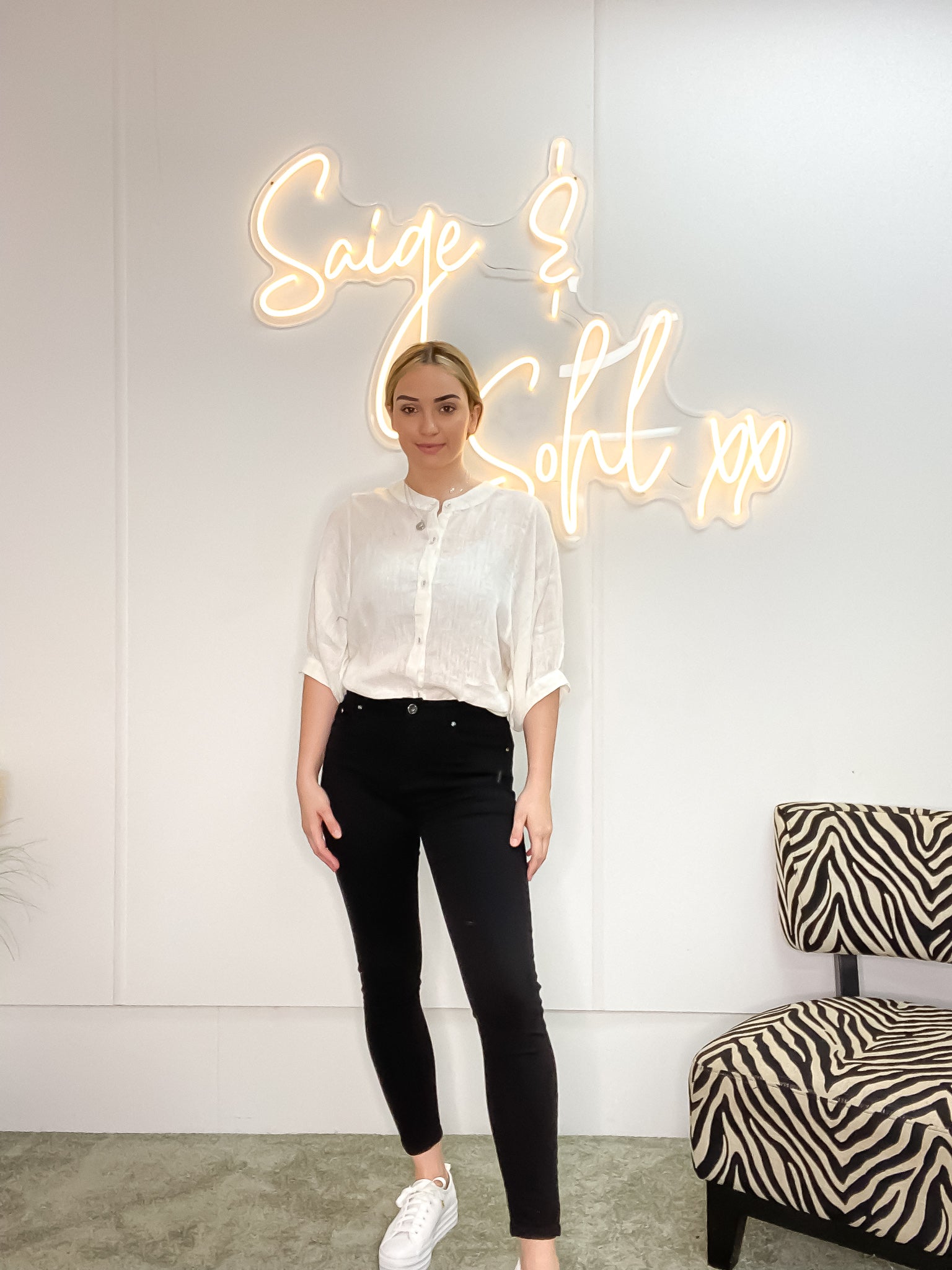 Anna High Rise Jean - Saige & Sohl