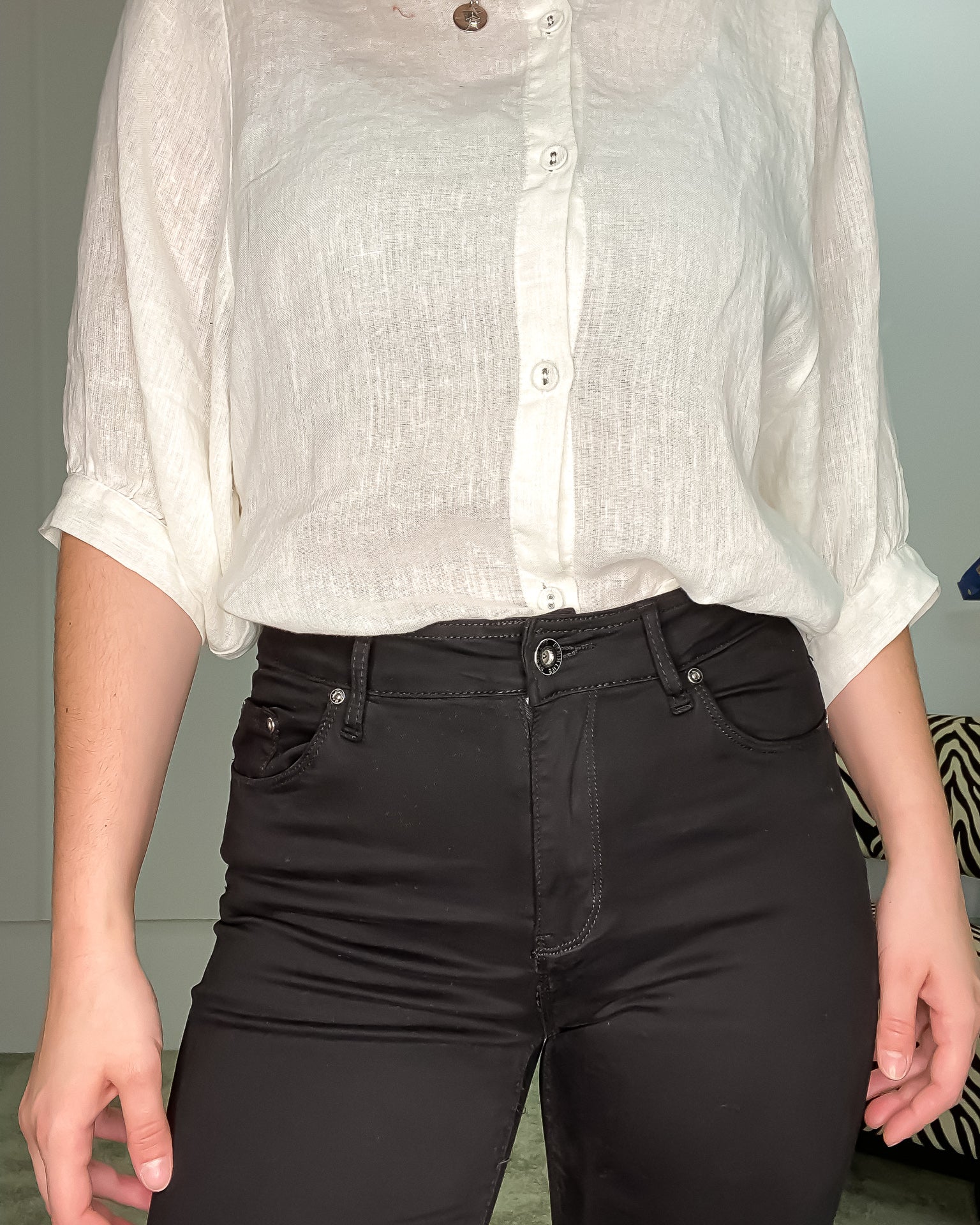 Anna High Rise Jean - Saige & Sohl