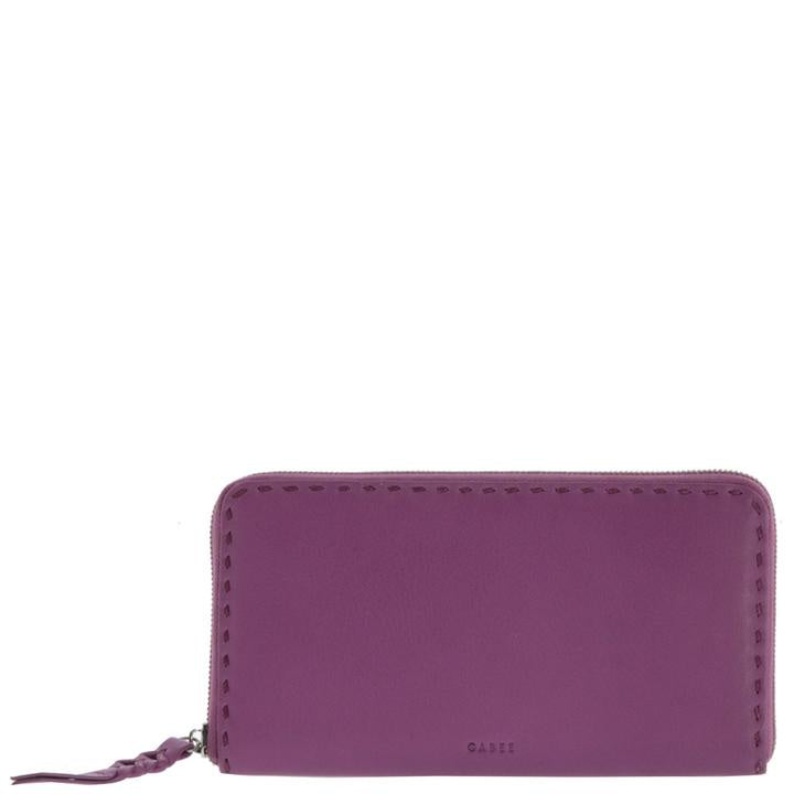 HARRIET-RFID COW BALI PURSE - Saige & Sohl
