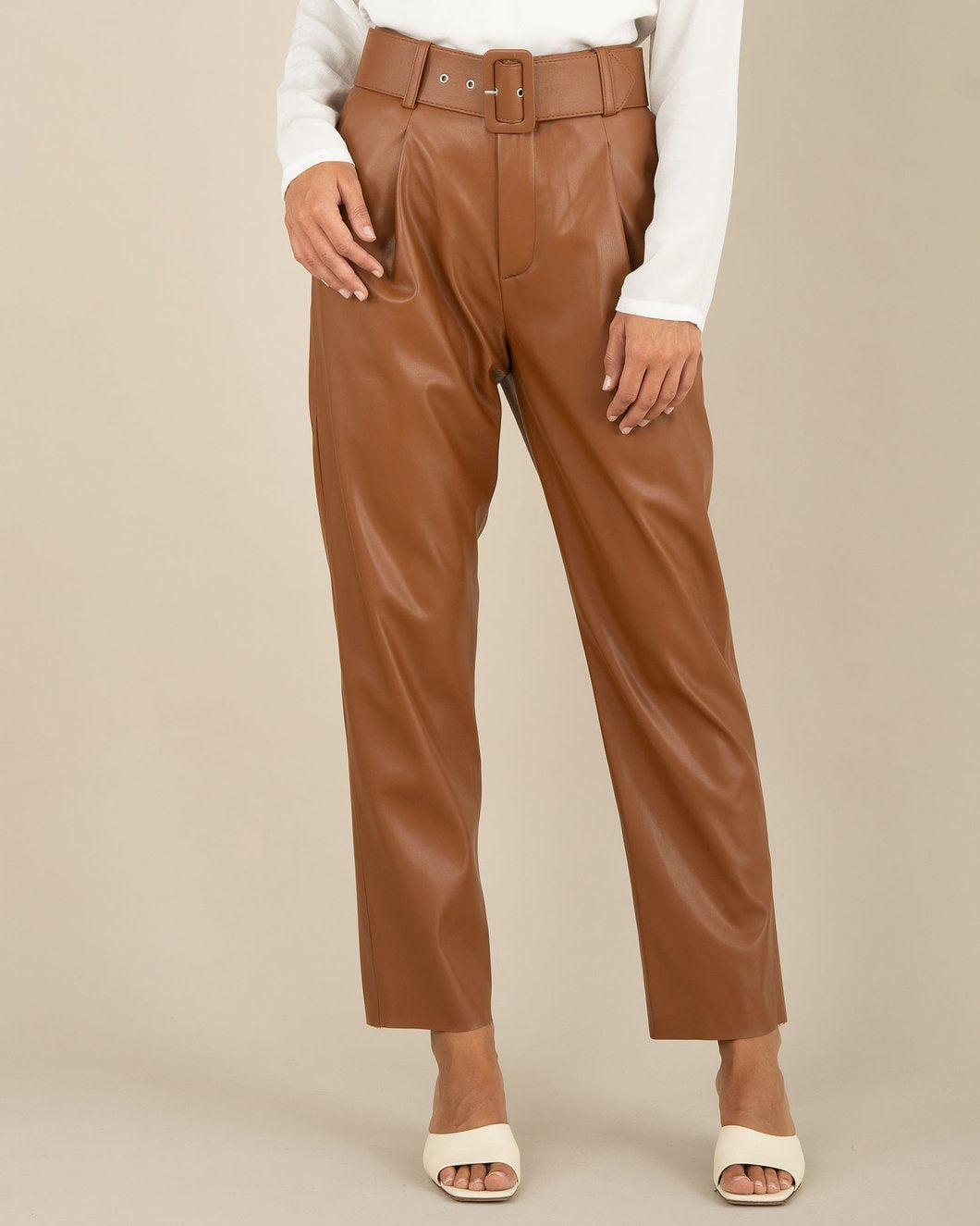 Monrow Vegan Leather Pant - Saige & Sohl 