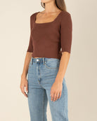 Natalia Knit Top - Saige & Sohl 